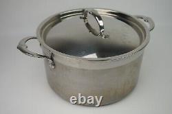 Hestan ProBond Stainless-Steel 8 Quart Covered Stockpot with Lid