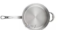 Hestan ProBondT 4 Quart Forged Stainless Steel Saucepan with Lid