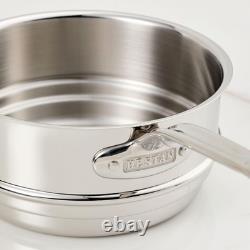 Hestan Provisions Stainless Steel Double Boiler Insert, 3 Quart