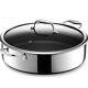 Hexclad Hybrid Nonstick Sauté Pan And Lid, 7-quart, Dishwasher And Oven-safe