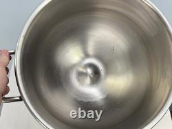 Hobart 30 Quart Stainless Steel Bowl, Whip & Paddle Complete OEM Set