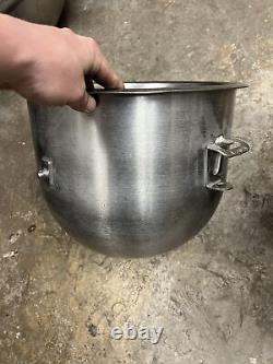 Hobart A200 Bowl 20 Quart Stainless Steel With A20d Wire Whip And Paddle