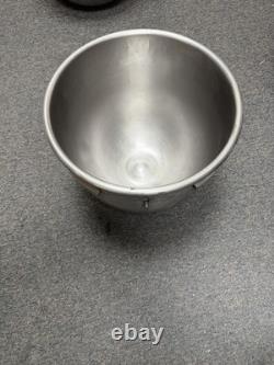 Hobart D-20 20 Quart Stainless Steel Mixer Bowl Handles Broken Off