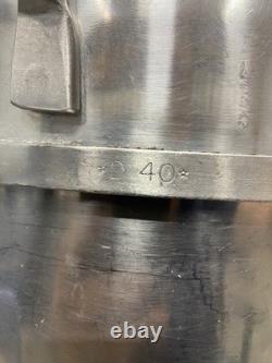 Hobart D-40 Stainless Steel 40 Quart Commercial Mixing Bowl