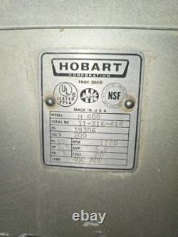Hobart H 600. 60-quart mixer with stainless steel bowl and attachments