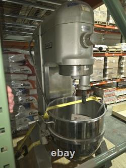 Hobart H 600. 60-quart mixer with stainless steel bowl and attachments