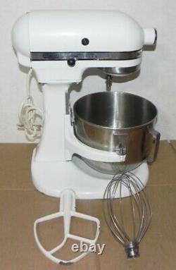 Hobart K5-a Kitchenaid 5 Quart Lift Bowl Mixer W Attachments Qt Stand