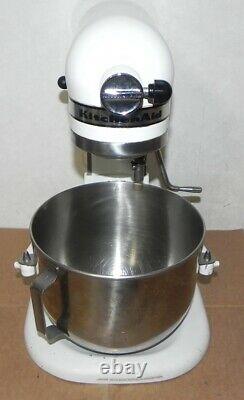 Hobart K5-a Kitchenaid 5 Quart Lift Bowl Mixer W Attachments Qt Stand