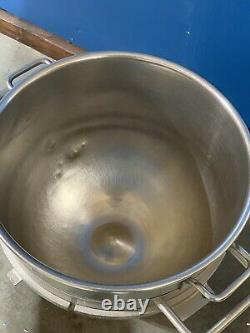 Hobart Mixer VML 80 Quart Stainless Steel Bowl M802 V1401 OEM Hobart W Bowl Ring