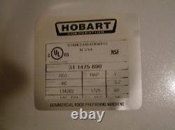 Hobart N50 5 Quart 3 Speed Commercial Bakery Mixer Stainless Steel Bowl Whip