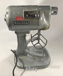 Hobart N50 Commercial Mixer, Gear-Driven, 3-Speed, 5 Quart, Gray N-50 +paddle