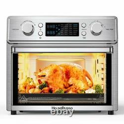HomeRusso 24-in-1 26.3 Quart Electric Air Fryer Oven Home Kitchen Toaster Oven