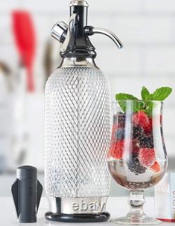 ISi Classic Sodamaker for Making Carbonating Beverages, 1 Quart, Stainless Steel
