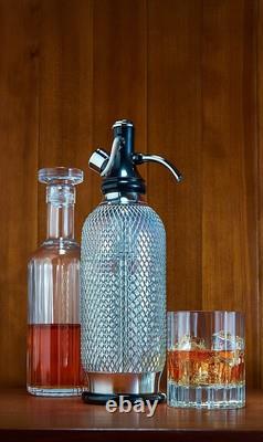 ISi Classic Sodamaker for Making Carbonating Beverages, 1 Quart, Stainless Steel