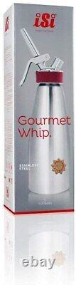 ISi Gourmet Whip Cream Whipper 1 Quart 170301 Plus-Stainless Steel-Model