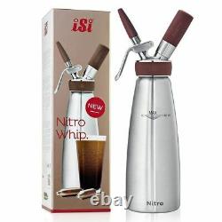 ISi Nitro Whip Stainless Steel Cold Brew Dispenser, 1 Quart $69 Off Discount