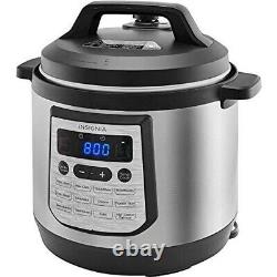 Insignia 8-Quart Multi-Function Pressure Cooker Stainless Steel