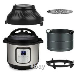 Instant Pot 6-Quart Duo Crisp, Air Fryer 11-in-1 Multi-Use Small Pressure Cooker