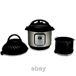 Instant Pot Duo Crisp and Air Fryer 6 Quart 11-in-1 Programmable Pressure Cooker