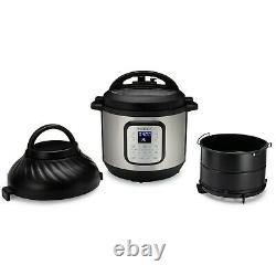 Instant Pot Duo Crisp and Air Fryer 6 Quart 11-in-1 Programmable Pressure Cooker