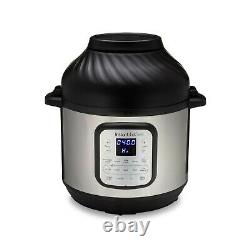 Instant Pot Duo Crisp and Air Fryer 6 Quart 11-in-1 Programmable Pressure Cooker