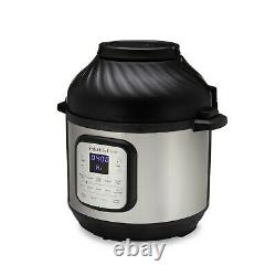 Instant Pot Duo Crisp and Air Fryer 6 Quart 11-in-1 Programmable Pressure Cooker