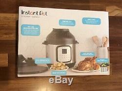 Instant Pot Duo Crisp and Air Fryer 6 Quart 11-in-1 Programmable Pressure Cooker