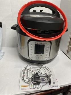 Instant Pot Duo Nova 100 Pressure Cooker 10 Quart Stainless Steel with Rack