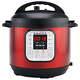 Instant Pot Duot 6 Quart Multi-cooker, Red Stainless Steel