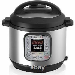 Instant Pot IP-DUO60 Stainless Steel 6-Quart Multi-Functional Pressure Cooker