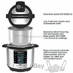 Instant Pot Max 6 Quart Multi-use Electric Pressure Cooker with 15psi Max 60