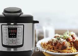 Instant Pot Pressure Slow Cooker 12 in 1 Programmable 6 Quart Steamer Instapot