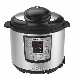 Instant Pot Pressure Slow Cooker 12 in 1 Programmable 6 Quart Steamer Instapot