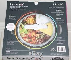 Instant Pot ULTRA 60 10 in 1 6-qt Quart Programmable Pressure Cooker BRAND NEW