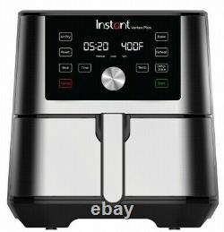 Instant Vortex Plus 6 Quart Air Fryer Stainless Steel New