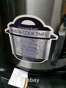 Instapot 8 quart 10 In 1 Pressure Cooker Pre Owned