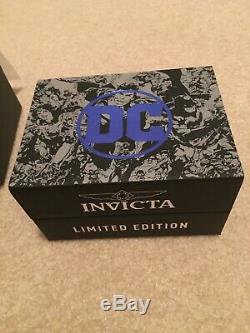 Invicta DC Comics Superman Quarts Limited Edition Bracelet Watch Low # 197/4000