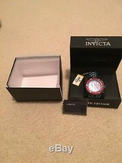 Invicta DC Comics Superman Quarts Limited Edition Bracelet Watch Low # 197/4000