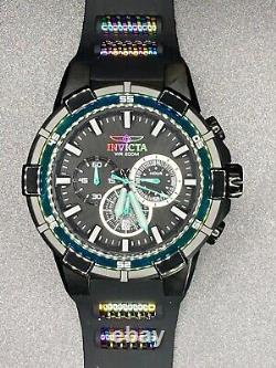 Invicta Men's Aviator 51.5mm Stainless Steel Quart Iridescent 23691