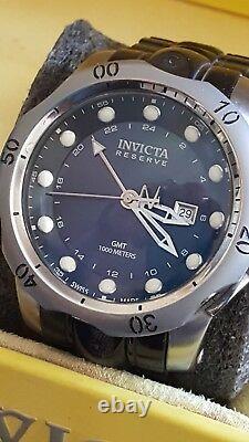 Invicta/Reserve Swiss Made Venom-Men or Women/Mother of pearl /GMT-Quarts