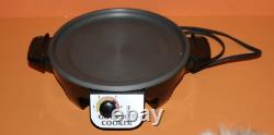 KITCHEN CRAFT 6 quart Stainless Steel Electric Slow Cooker with Base Lid