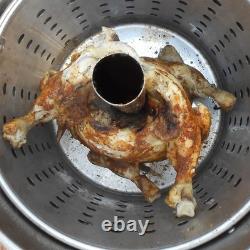 KK30SRP 30 Quart Stainless Steel Turkey Skewer Pot with Basket & Lid