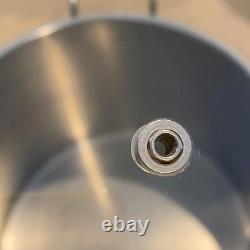 KRONA Norpro 16 Quart Stock Pot w Vented Glass Lid 18/10 Stainless Steel Inox KRONA Norpro 16 Quart Stock Pot w Vented Glass Lid 18/10 Stainless Steel Inox