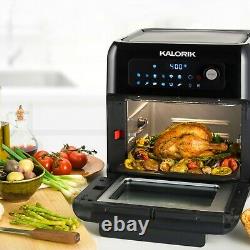 Kalorik 10 Quart Air Fryer Oven, Black