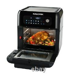 Kalorik 10 Quart Air Fryer Oven, Black