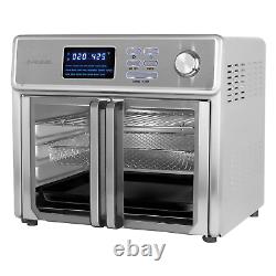 Kalorik 26-Quart Digital Max Air Fryer Oven Rotisserie Bake Cooker Fast Cook NEW
