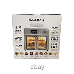 Kalorik 26-Quart Digital Maxx Stainless Steel Air Fryer Oven