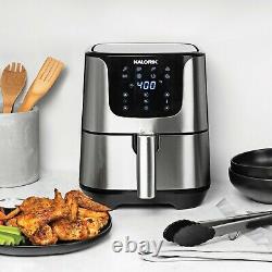 Kalorik 5.3 Quart Air Fryer Pro XL, Stainless Steel