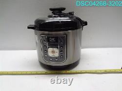 Kalorik 6.25 Quart Stainless Steel Perfect Sear Pressure Cooker 848052003682