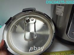 Kalorik 6.25 Quart Stainless Steel Perfect Sear Pressure Cooker 848052003682